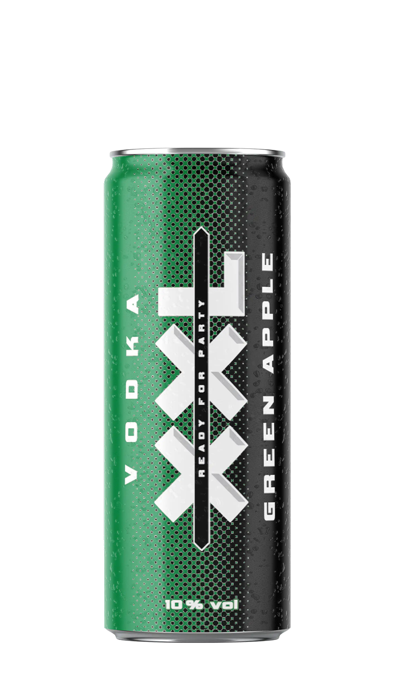 XXL Vodka Mix Green Apple 250ml